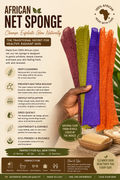 Mediba’s African Exfoliating Net — Deep Clean • Exfoliate • Refresh